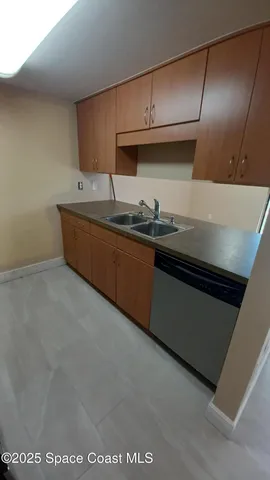 a view of a room with a sink