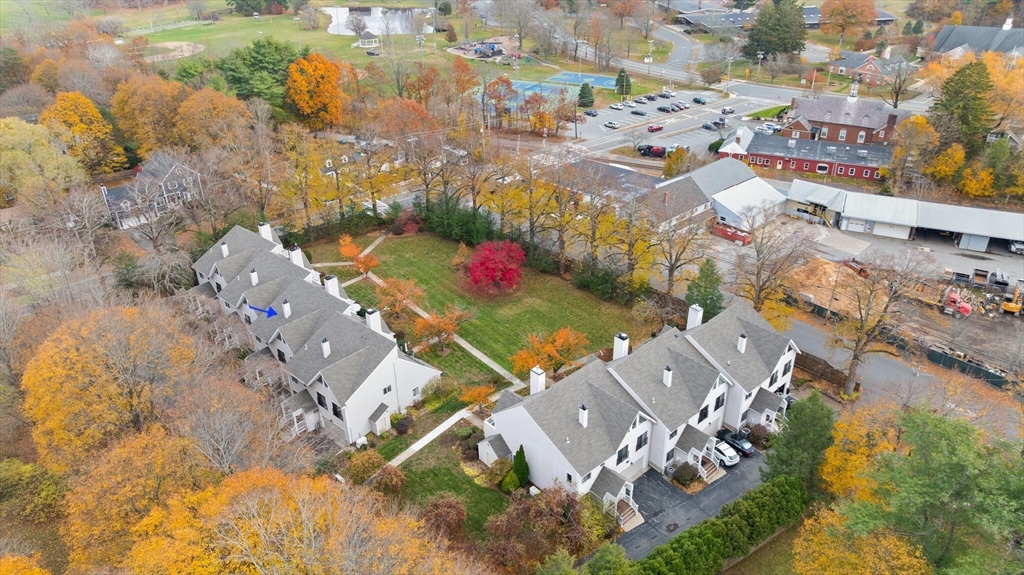 300 Willow Street, Unit 3 Hamilton, MA 01982 - Photo 36 of 39 an aerial view of residential houses with outdoor space