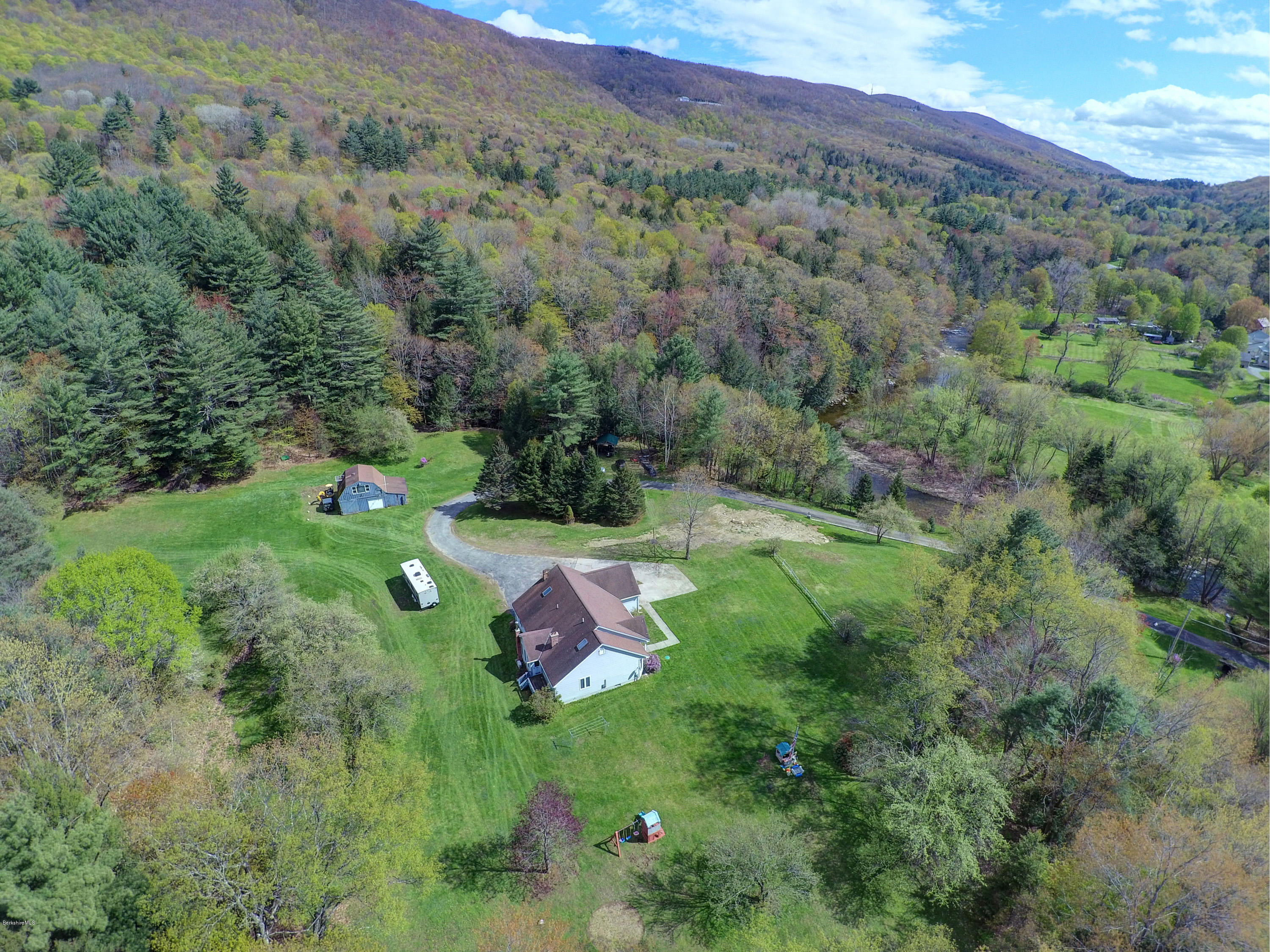 634 River Road Clarksburg, MA 01247 - Photo 35 of 42 Aerial Side
