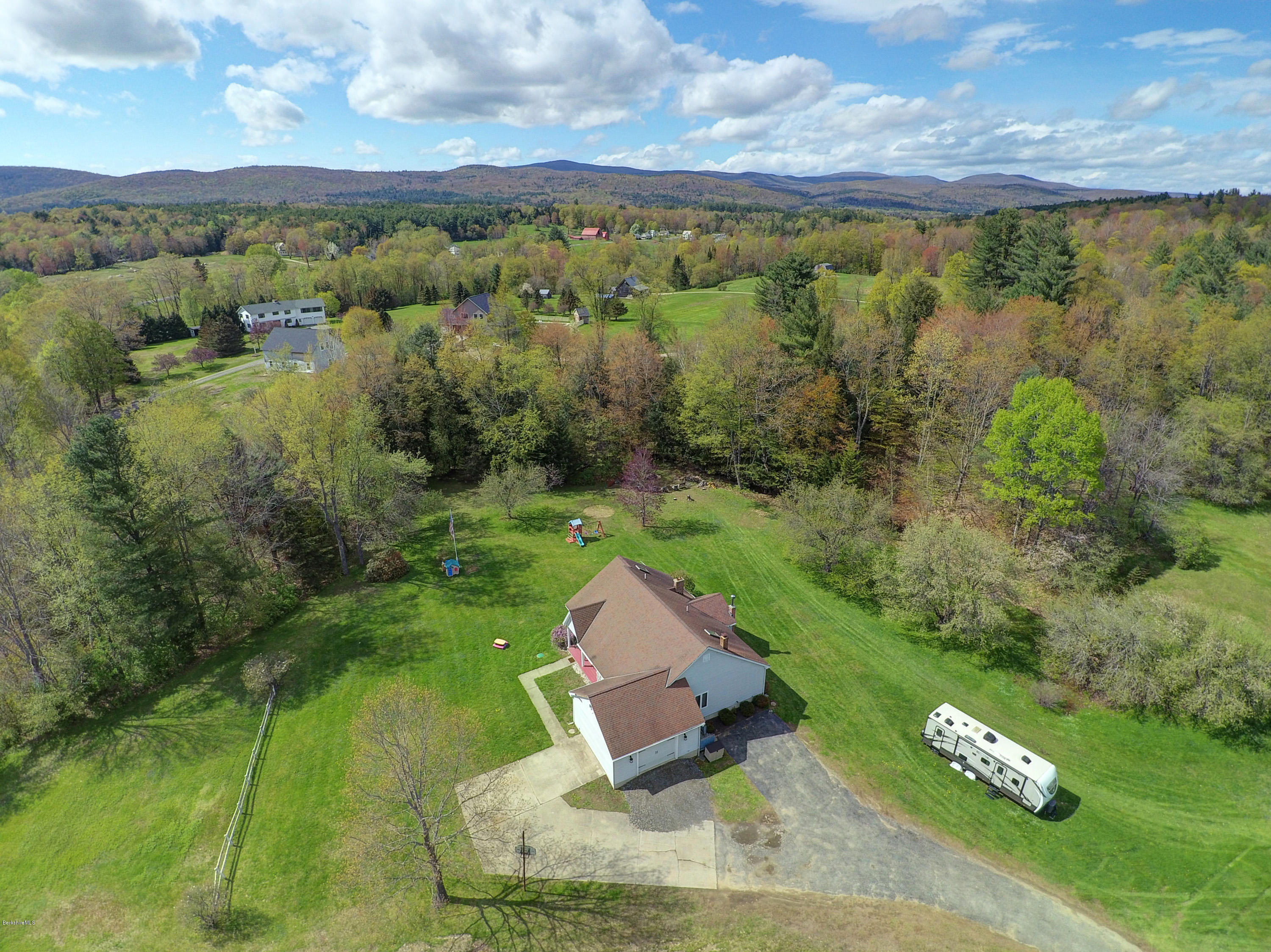 634 River Road Clarksburg, MA 01247 - Photo 37 of 42 Aerial Side