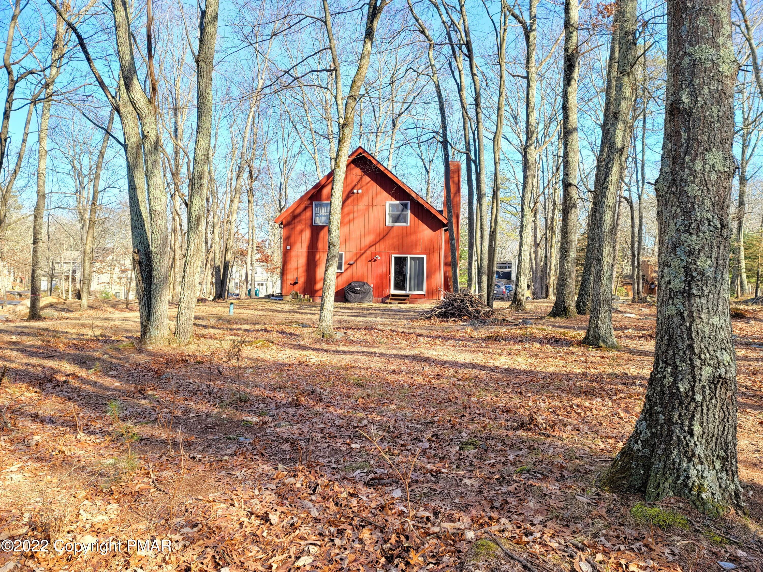 132 Rodeo Drive Hawley, PA 18428 - Photo 2 of 26 a view of backyard of the house