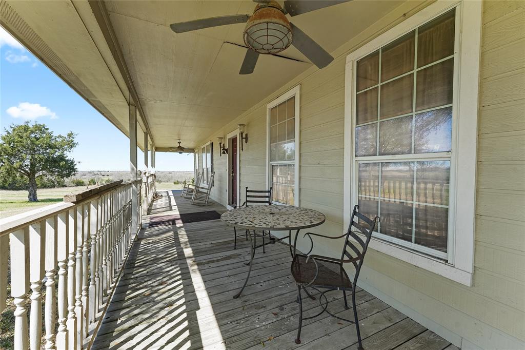 8515 Sandy Hill Road Brenham, TX 77833 - Photo 23 of 25 Porch featuring ceiling fan