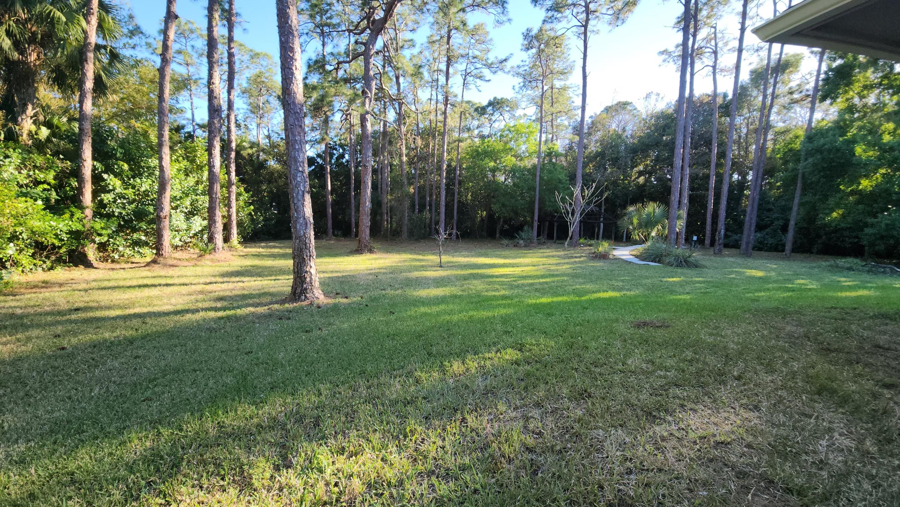 9608 Mockingbird Trail Jupiter, FL 33478 - Photo 42 of 48 Back SE Corner of parcel