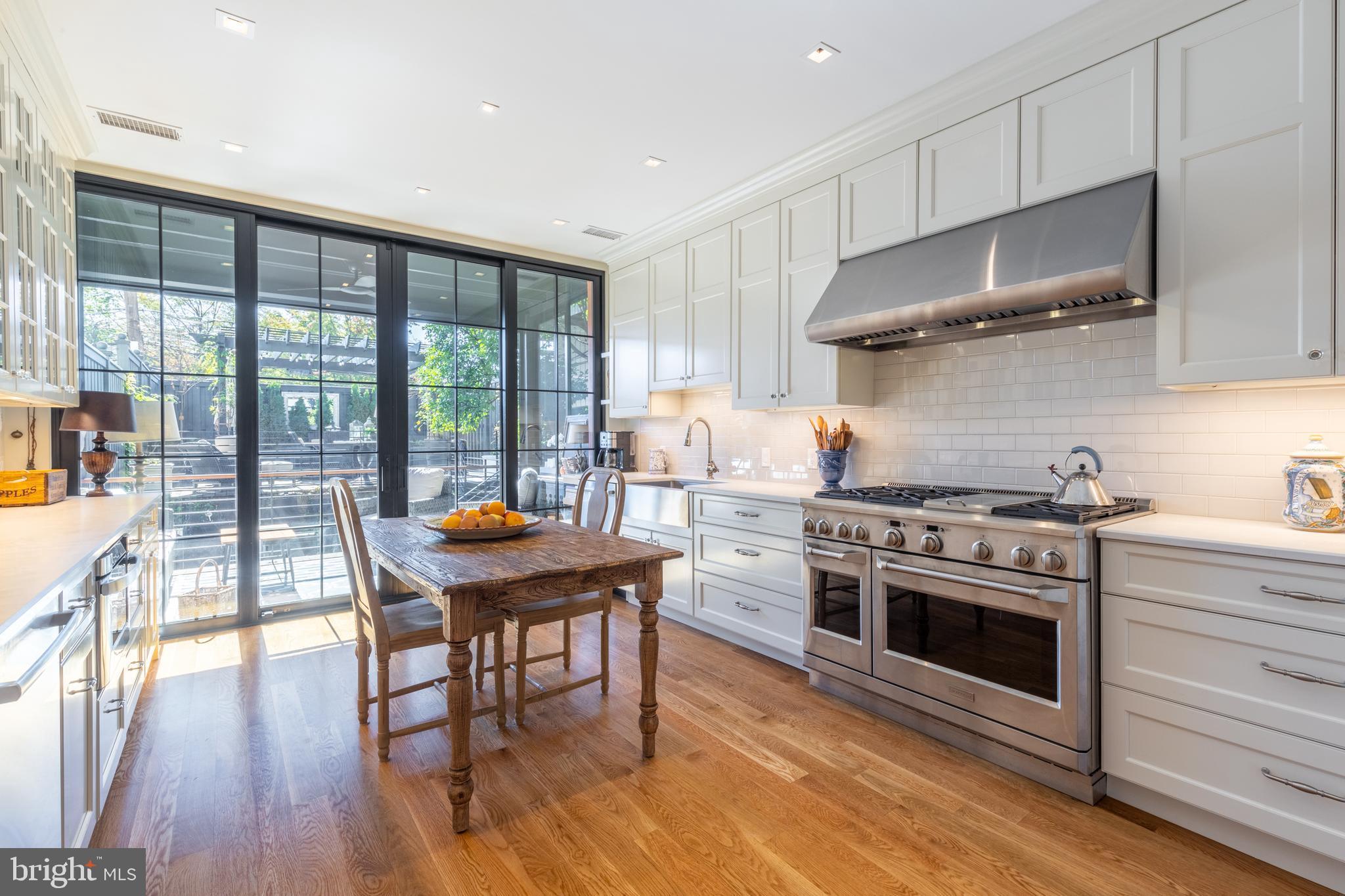 1854 Kalorama Road Northwest Washington, DC 20009 - Photo 12 of 43 Gourmet kitchen featuring GE Monogram appliances