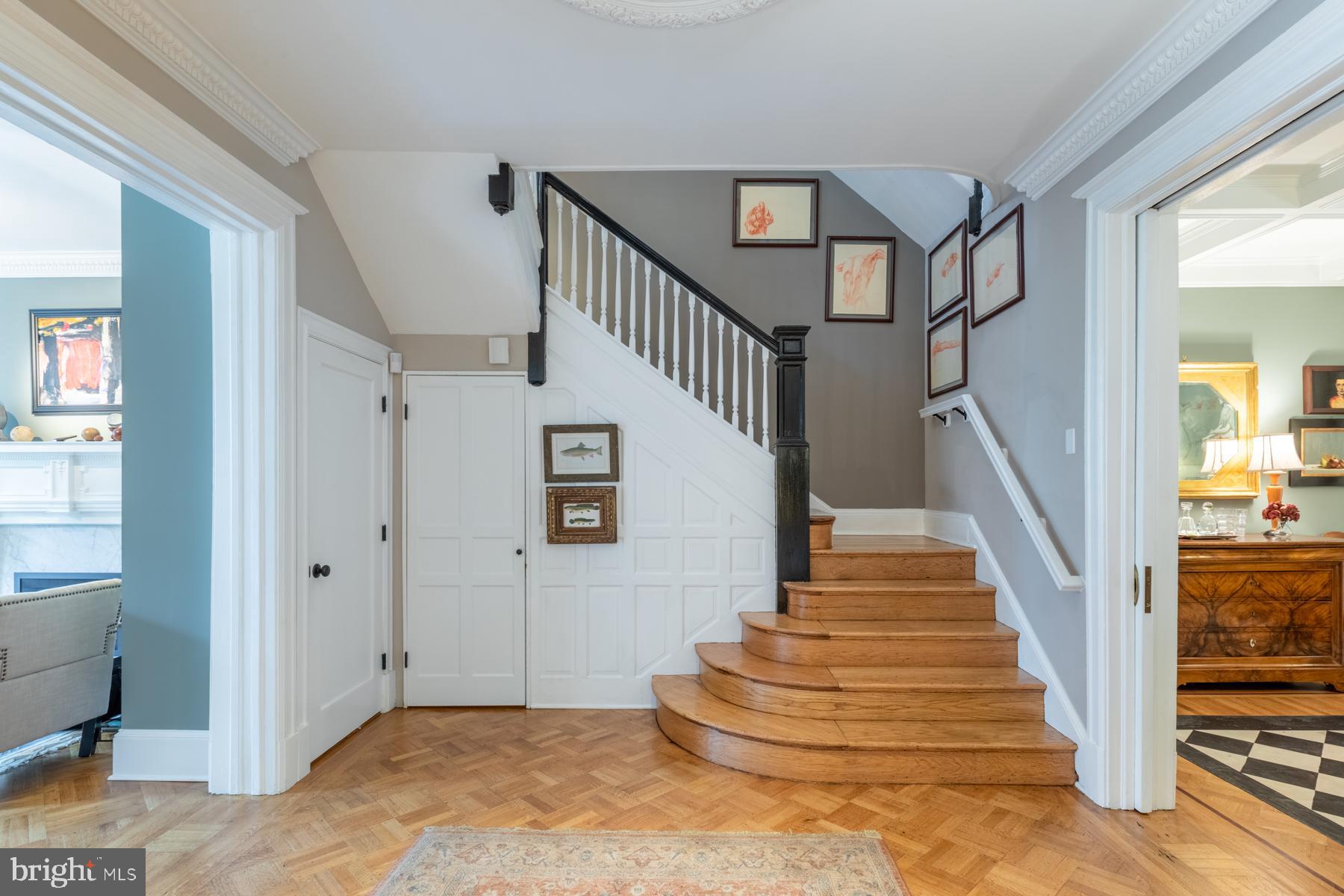 1854 Kalorama Road Northwest Washington, DC 20009 - Photo 20 of 43 Grand staircase leading up two levels