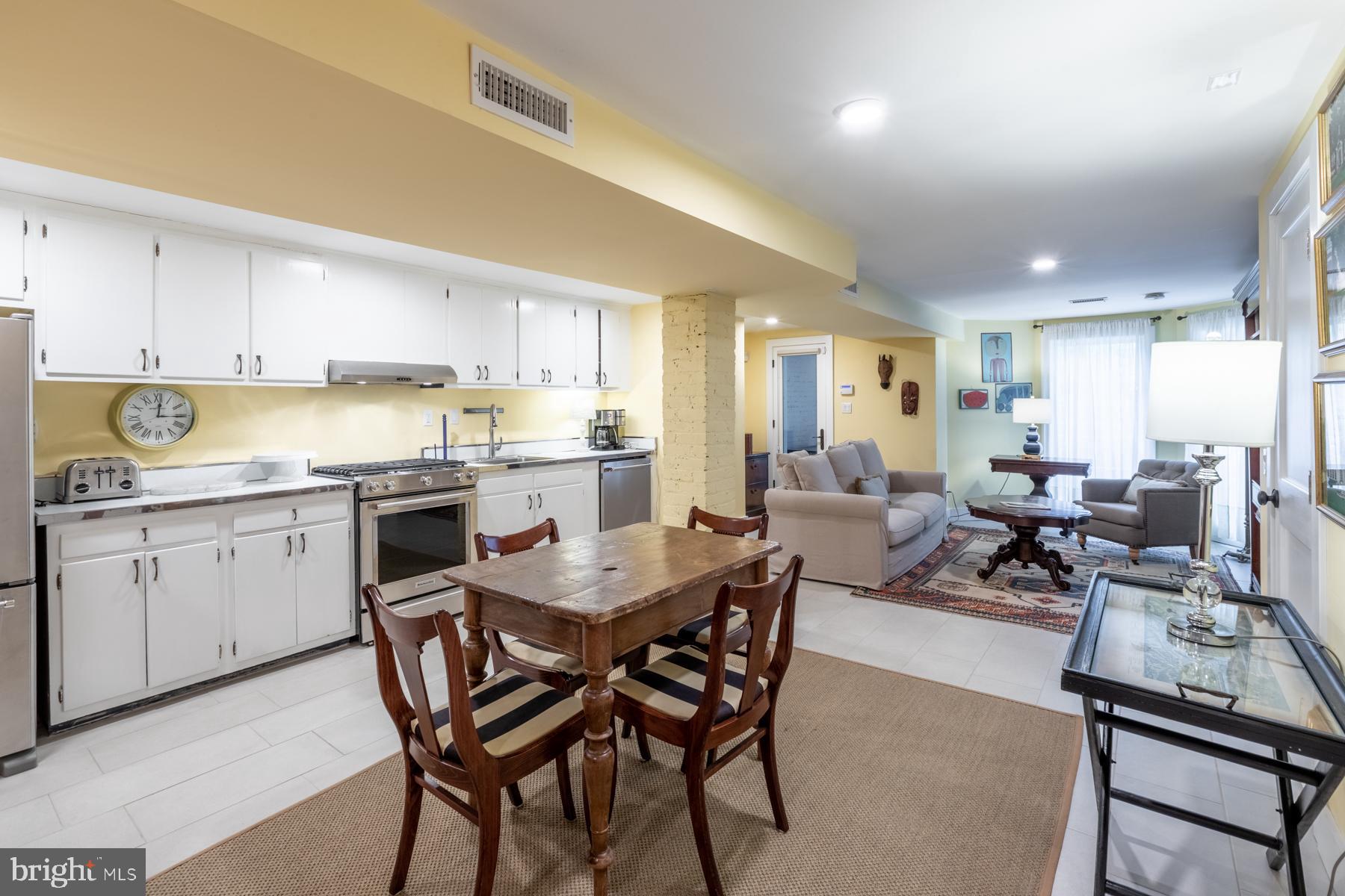 1854 Kalorama Road Northwest Washington, DC 20009 - Photo 34 of 43 Garden level suite with kitchen, W/D and 2 BD