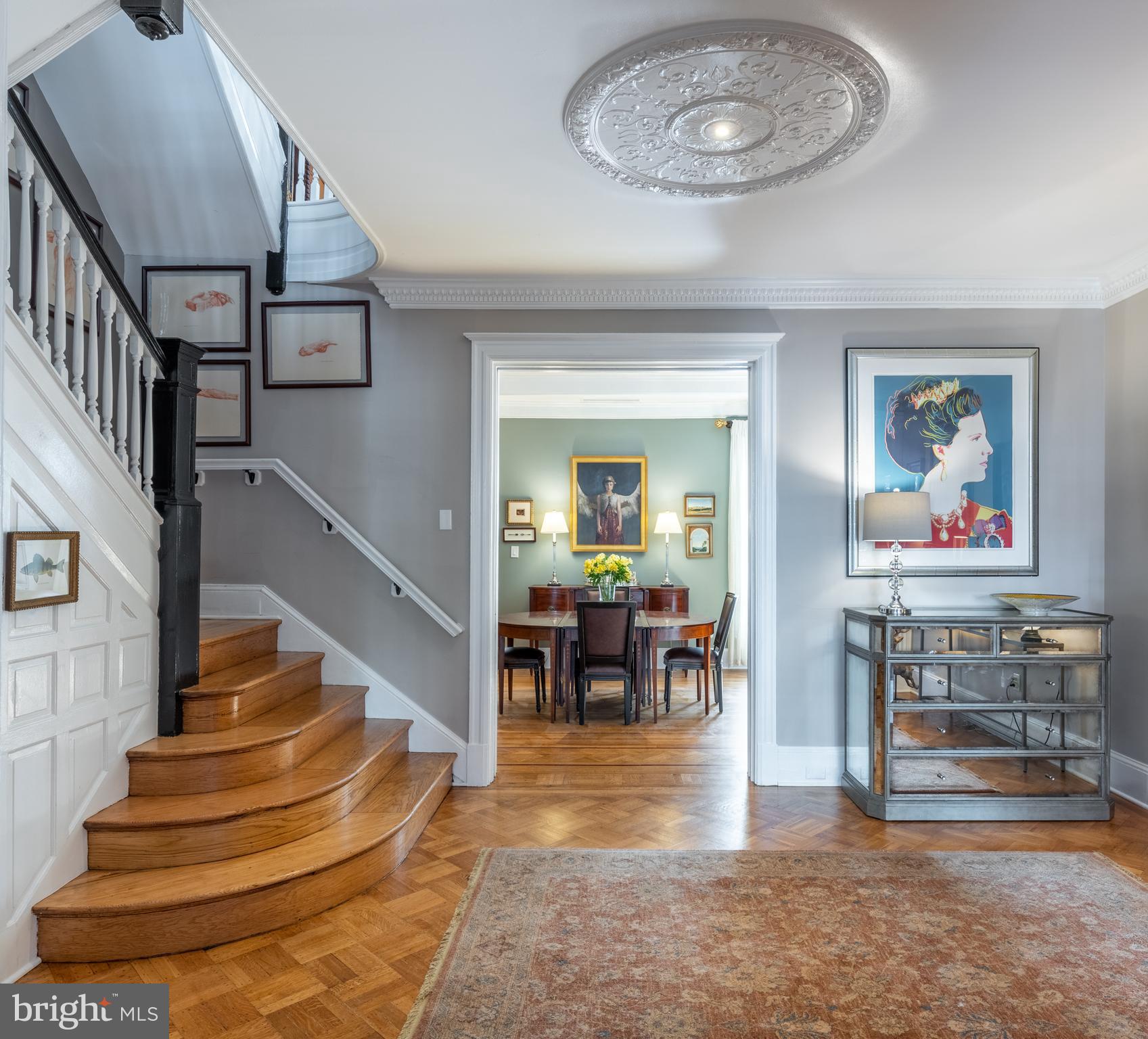 1854 Kalorama Road Northwest Washington, DC 20009 - Photo 5 of 43 Stunning restored hardwood floors throughout