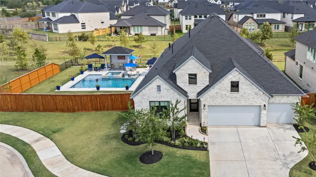 front view of house with a yard