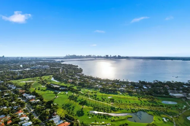 a view of a city with tall buildings