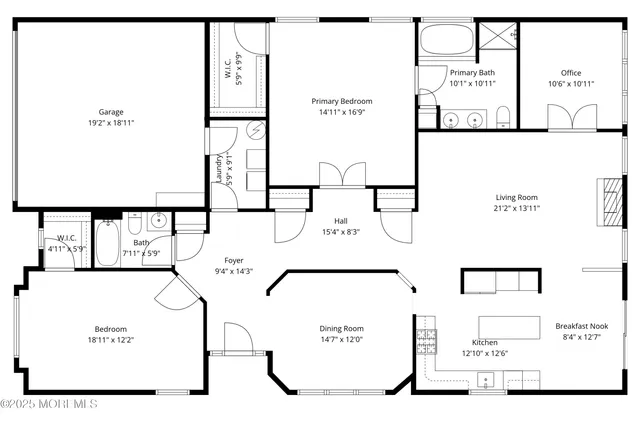 a picture of a book and a bed