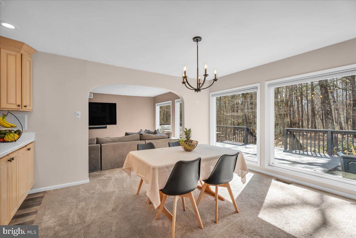 128 Bortons Road Marlton, NJ 08053 - Photo 10 of 48 a view of a dining room with furniture window and outside view