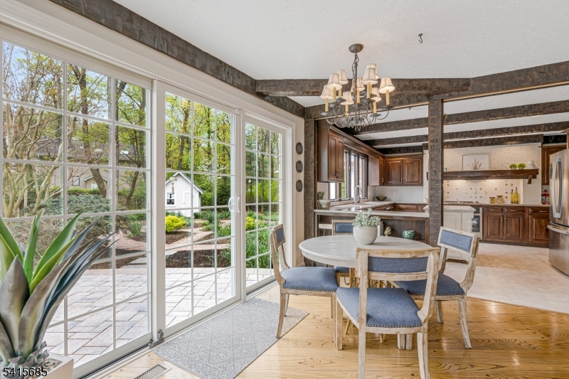 167 Ridge Road Watchung, NJ 07069 - Photo 15 of 50 a view of a dining room with furniture window and outside view