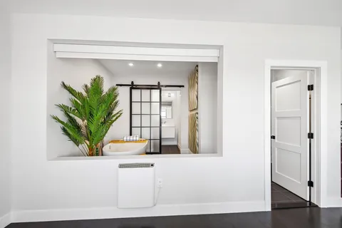 a view of front door