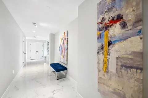 a view of entryway and hall