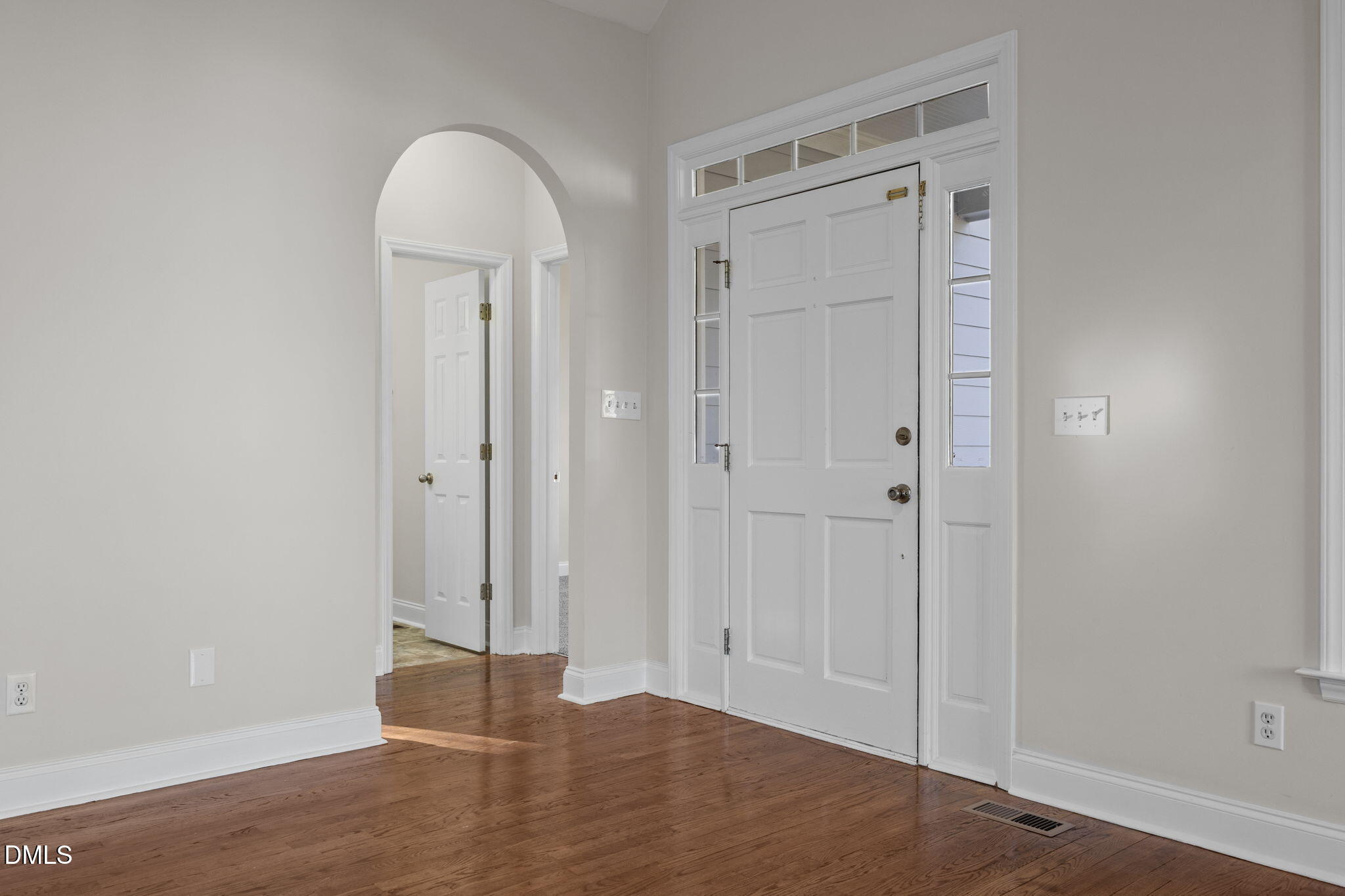 118 Kayleigh Court Willow Spring, NC 27592 - Photo 6 of 37 an empty room with wooden floor and closet