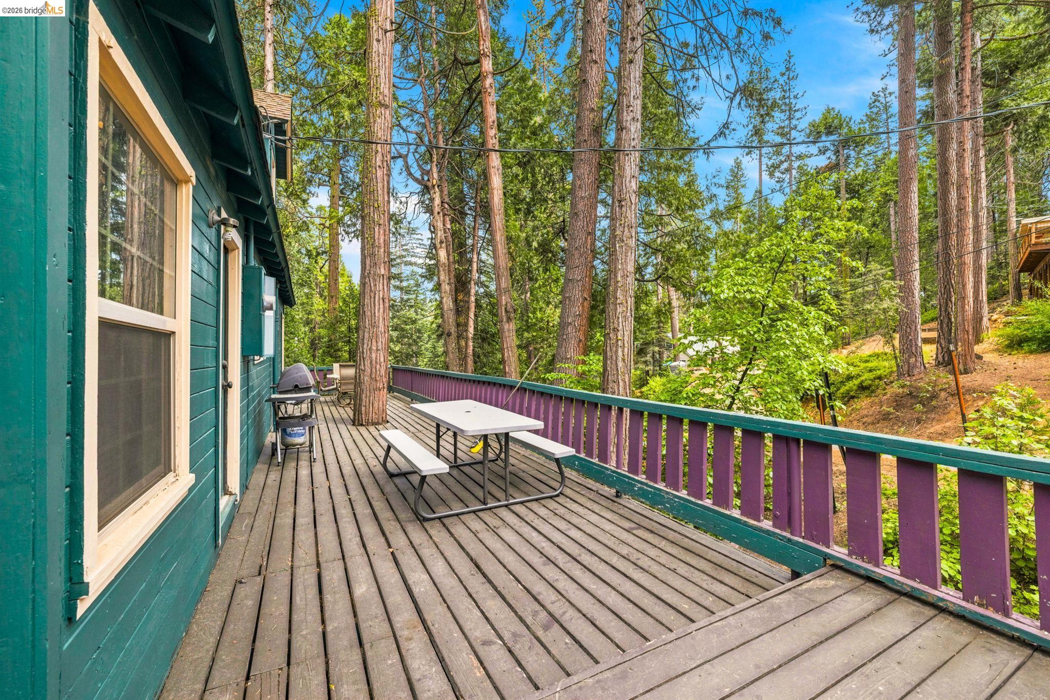 25822 Long Barn Sugar Pine Road Long Barn, CA 95335 - Photo 27 of 28 a view of balcony with furniture