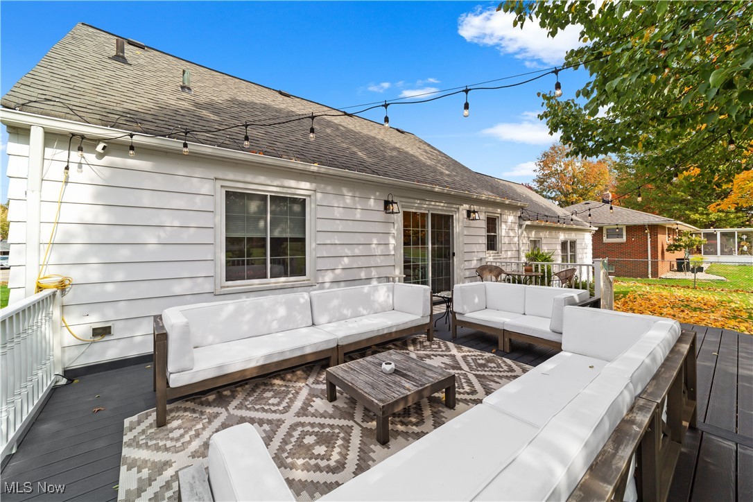 4648 Ammon Road Cleveland, OH 44143 - Photo 41 of 48 Deck featuring outdoor lounge area