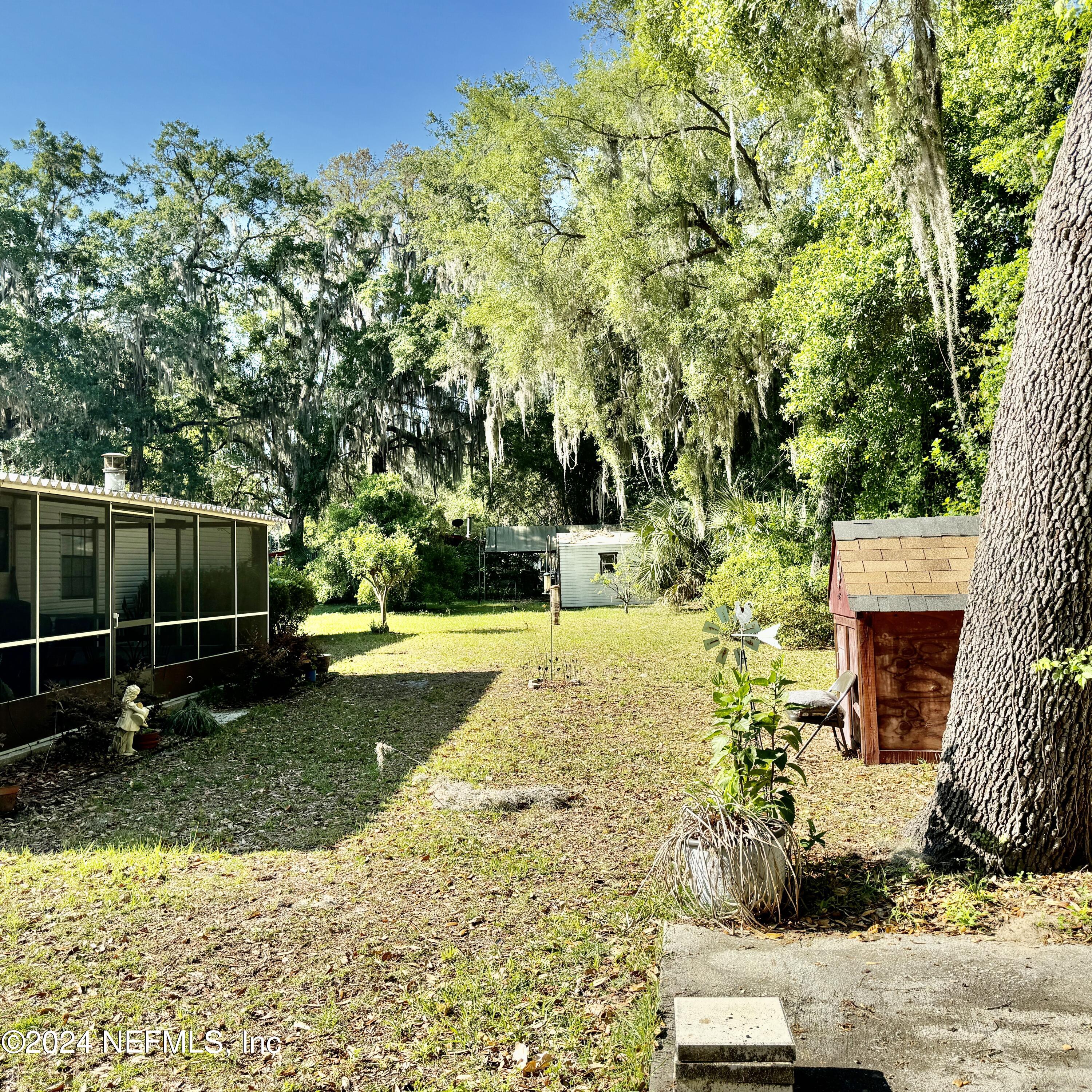 105 George Avenue Interlachen, FL 32148 - Photo 6 of 29 a view of a backyard