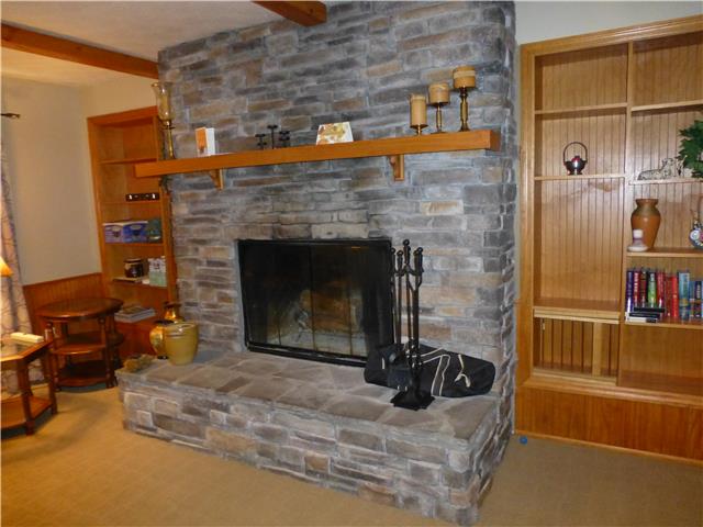 5501 Hunters Point Pike Lebanon, TN 37087 - Photo 4 of 14 Stunning stone fireplace with large hearth and built in cabinets/bookcases on each side!