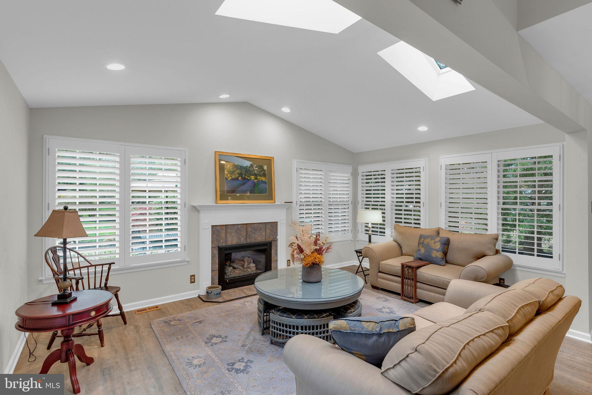 54 John Dyer Way Doylestown, PA 18902 - Photo 15 of 61 a living room with furniture and a fireplace