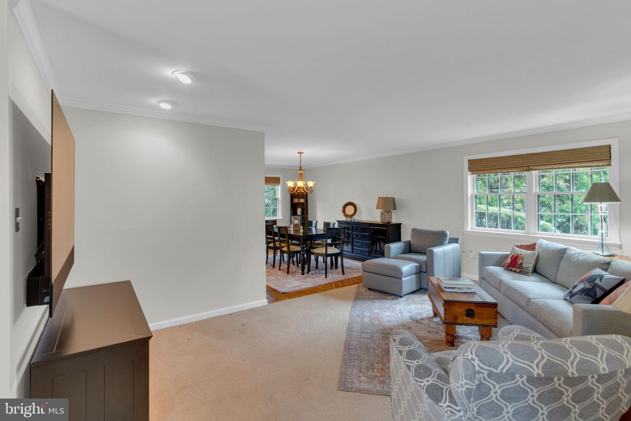 54 John Dyer Way Doylestown, PA 18902 - Photo 20 of 61 a living room with furniture and a flat screen tv