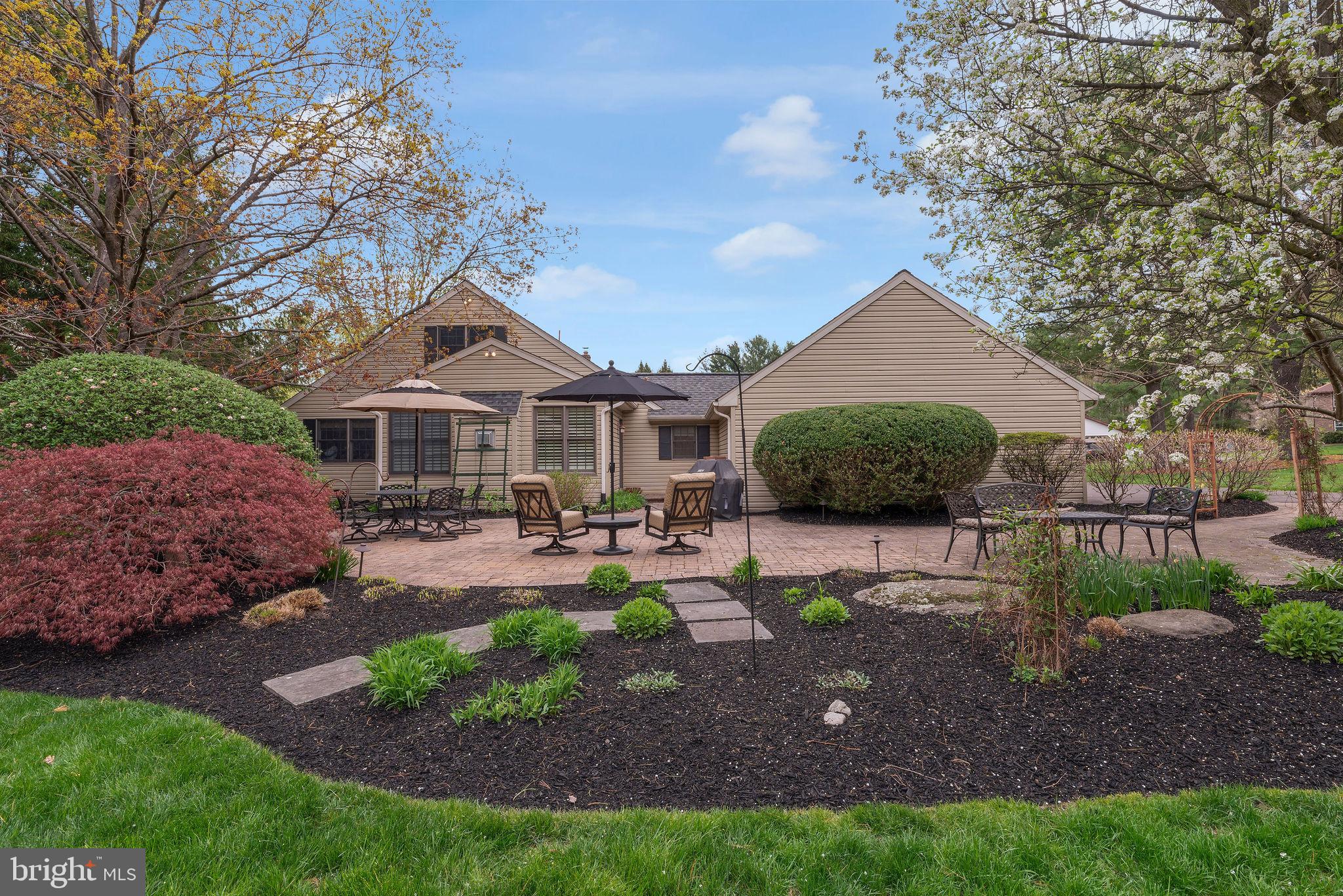 54 John Dyer Way Doylestown, PA 18902 - Photo 50 of 61 a front view of a house with garden