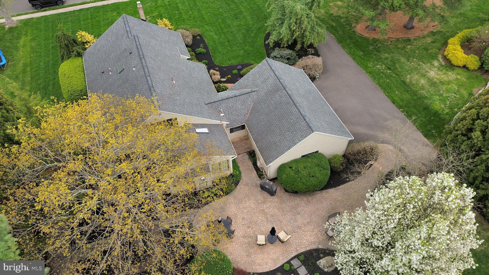 54 John Dyer Way Doylestown, PA 18902 - Photo 55 of 61 an aerial view of a house with garden