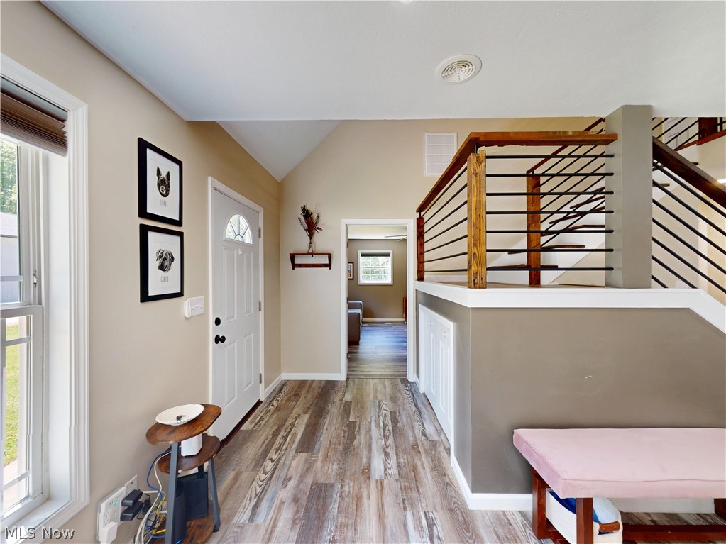 4139 Austin Road Geneva, OH 44041 - Photo 10 of 41 Foyer entrance with under the stair storage