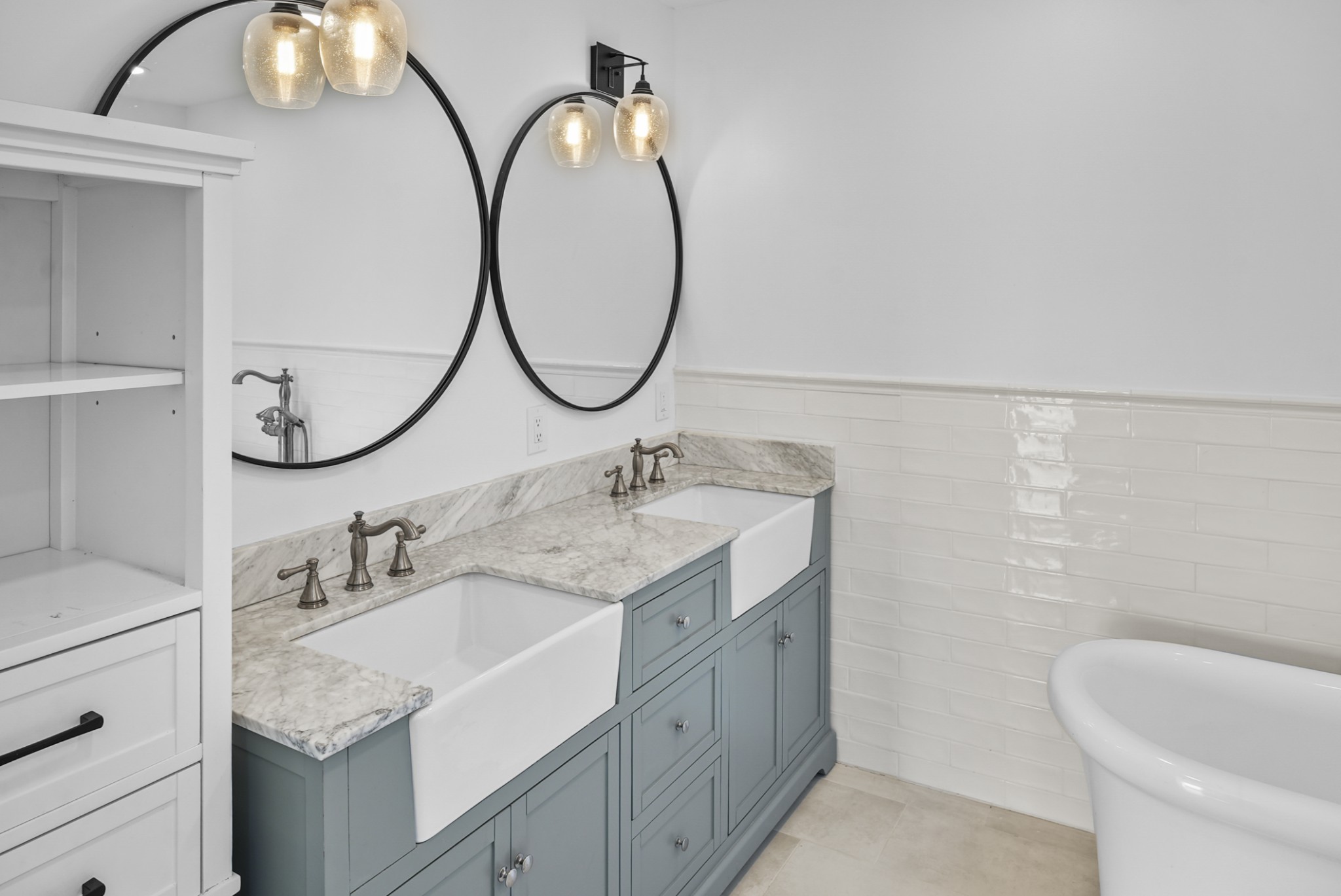 20 Zinker Road Lawrenceburg, TN 38464 - Photo 13 of 39 a bathroom with a granite countertop sink and a mirror