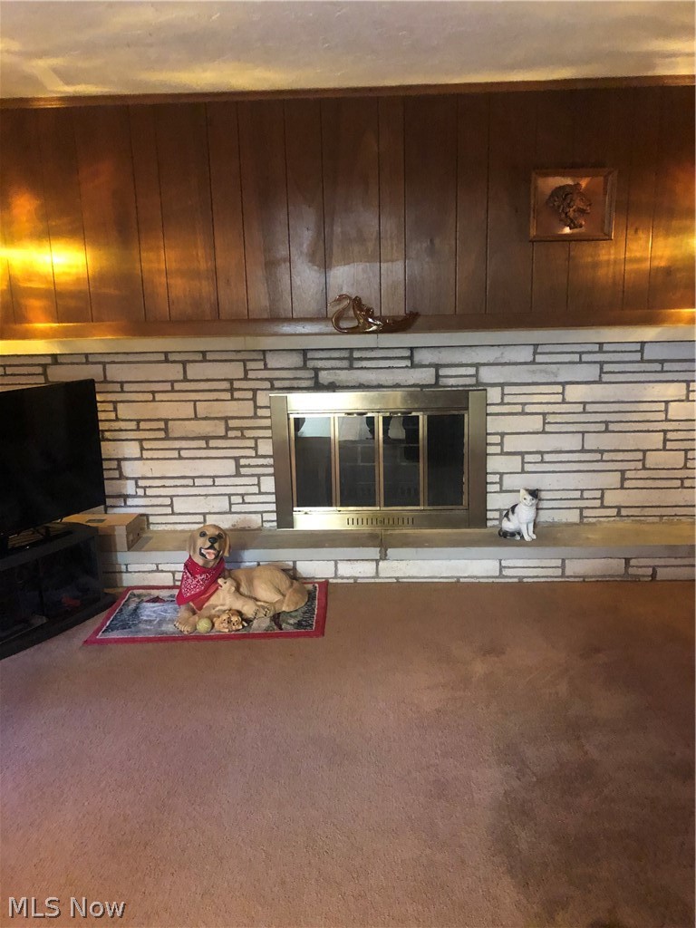 4391 Harris Road Broadview Heights, OH 44147 - Photo 14 of 34 Fireplace is wood burning in Family Room.
