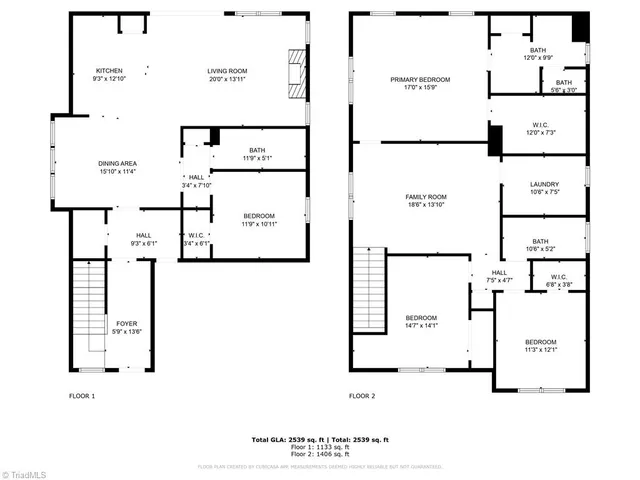$445,000 | 1745 Eastover Drive, Kernersville, NC 27284
