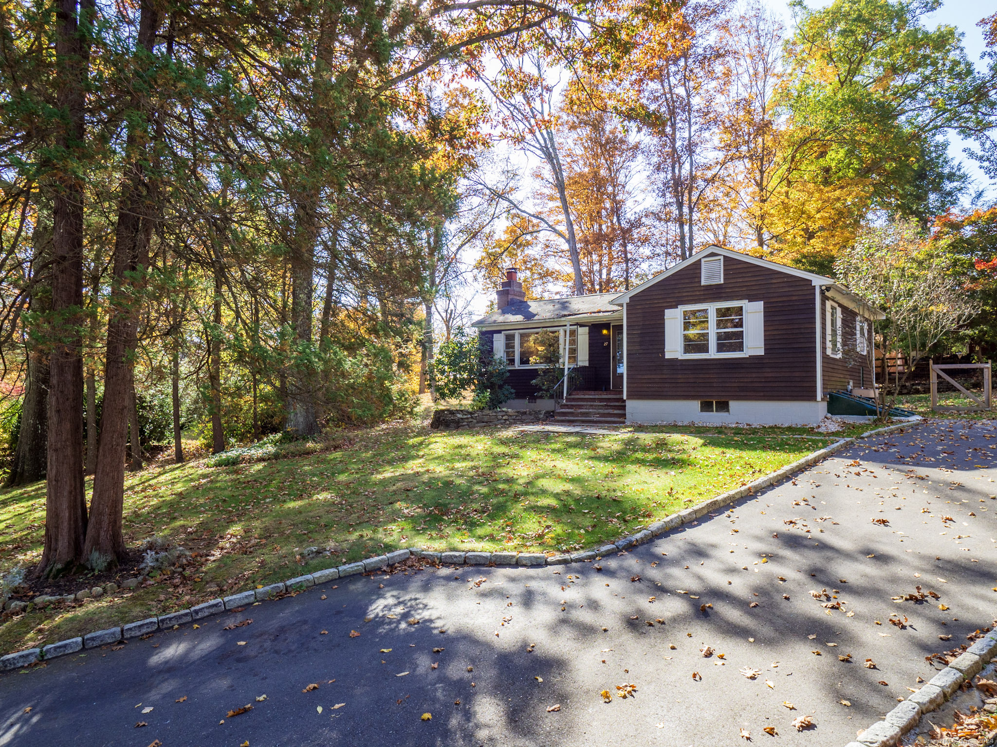 27 Woodland Way Ridgefield, CT 06877 - Photo 2 of 18 a view of outdoor space yard and tree