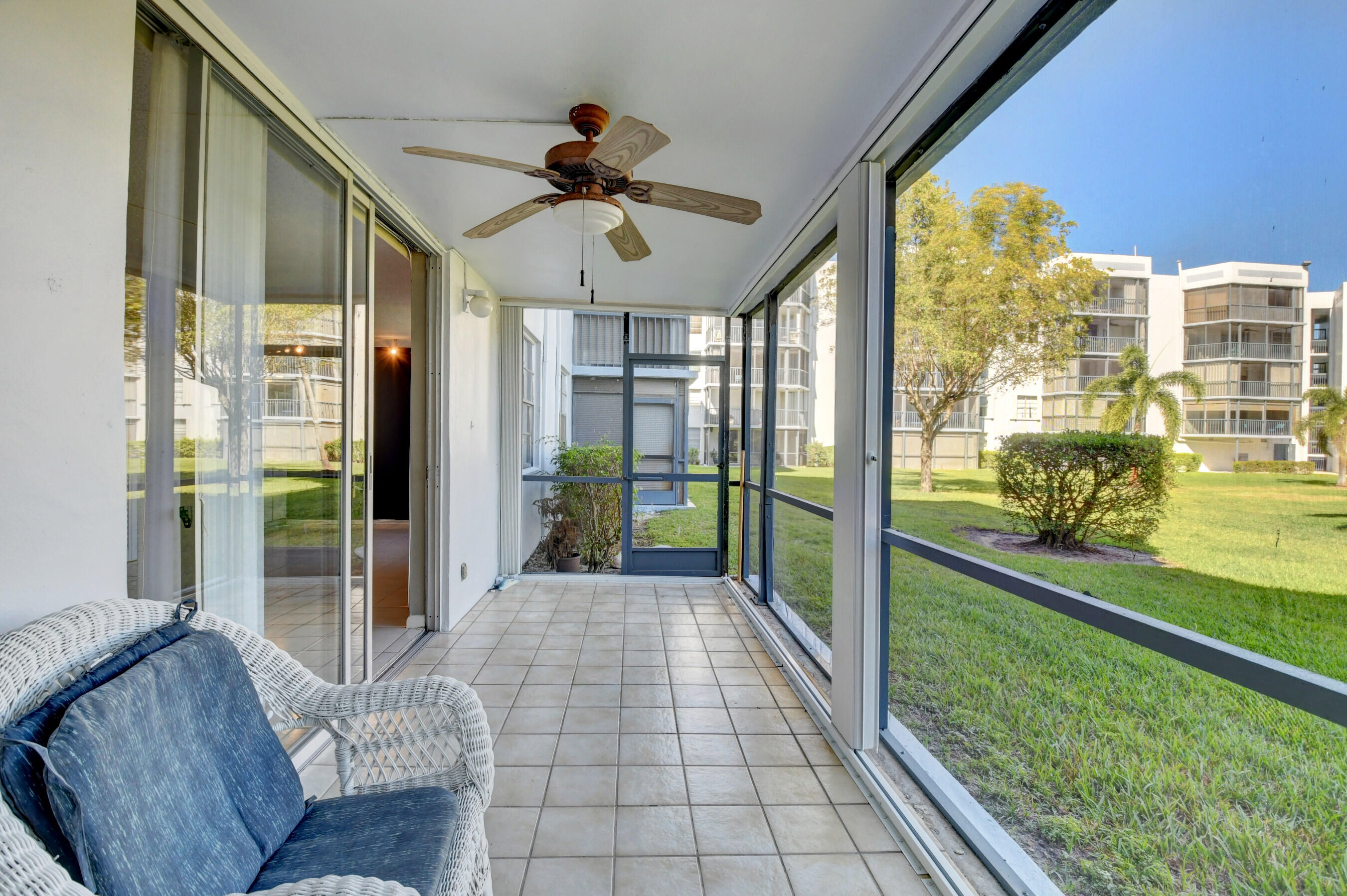 6500 Northwest 2nd Avenue, Unit 111 Boca Raton, FL 33487 - Photo 20 of 23 Screened Patio