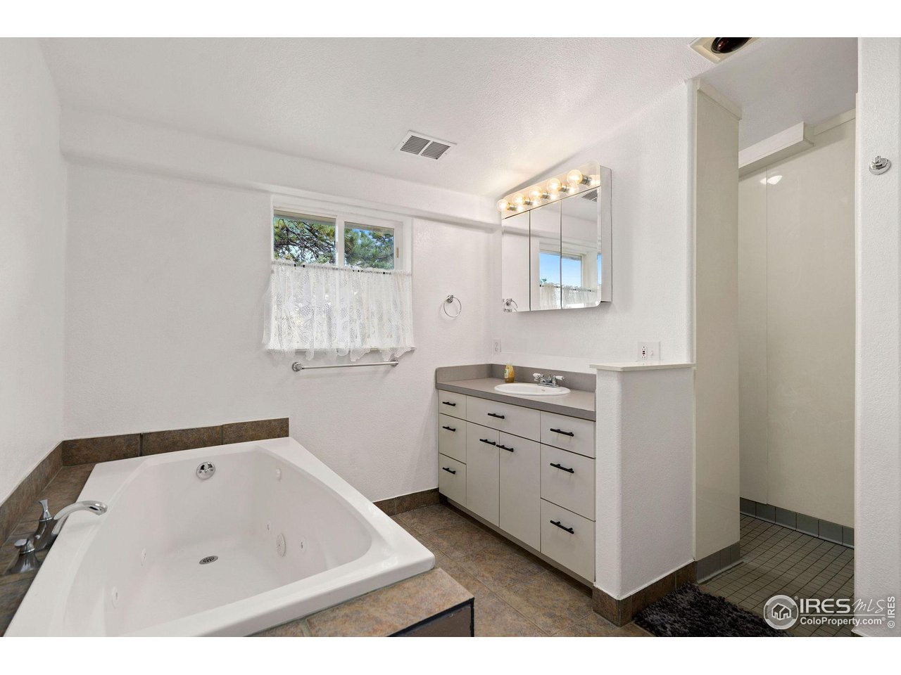 7770 Red Mountain Road Livermore, CO 80536 - Photo 14 of 36 a bathroom with a bathtub and a window