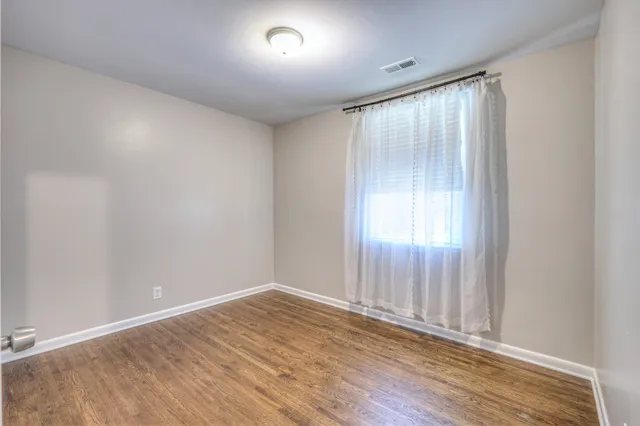 wooden floor in an empty room