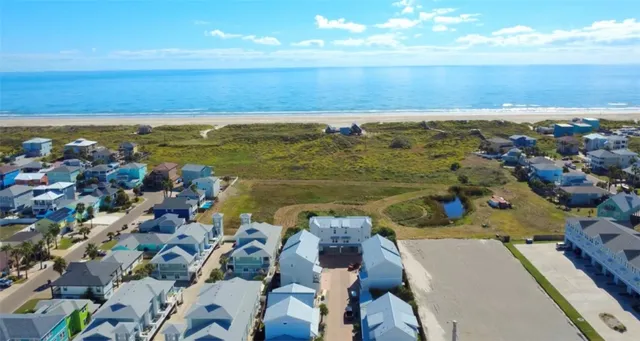 a view of an ocean and beach