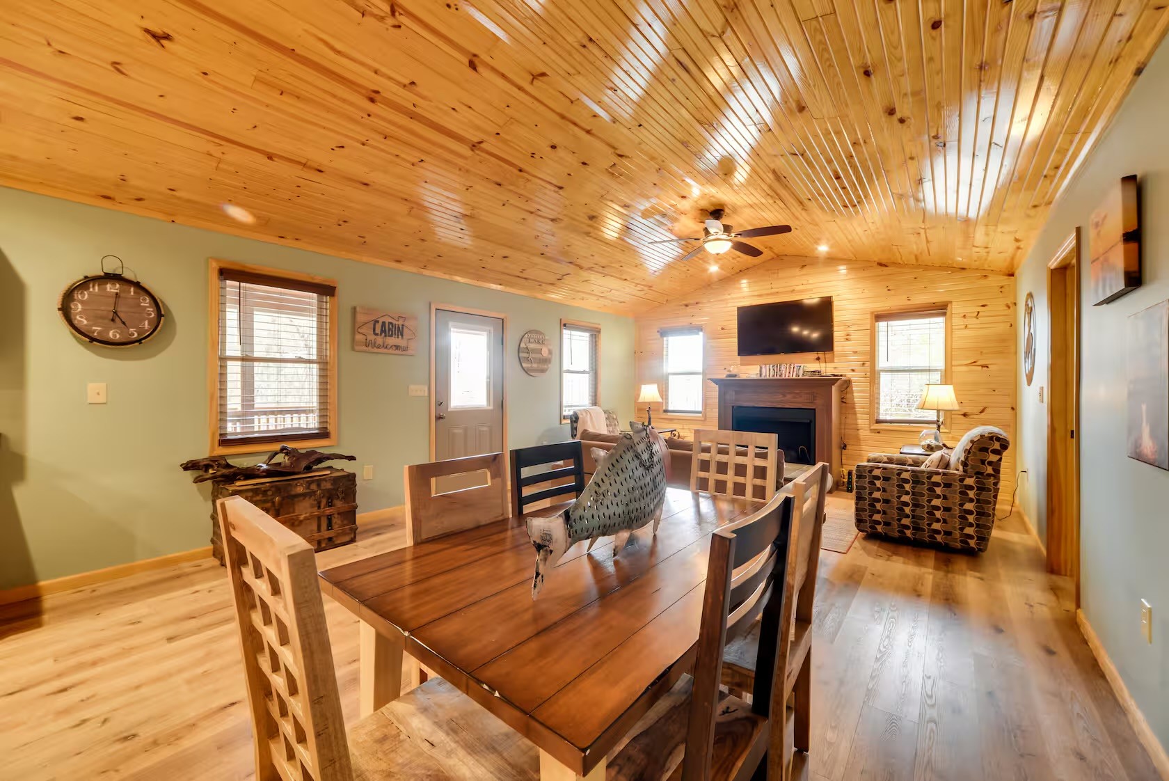 3000 Highwater Road Waverly, TN 37185 - Photo 11 of 26 a view of a dining room with furniture window and wooden floor