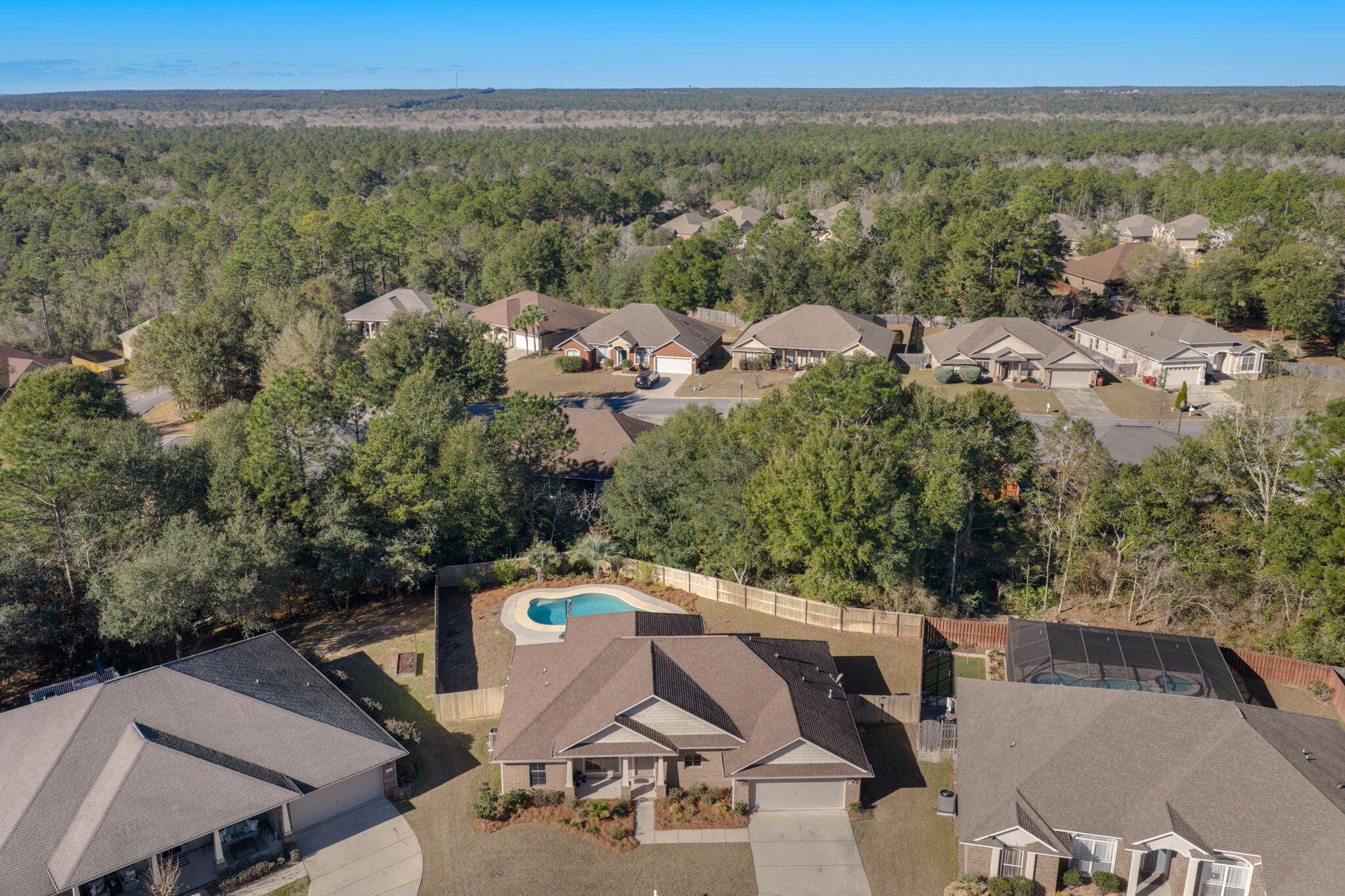 207 Pinque Coat Court Crestview, FL 32536 - Photo 41 of 47 Aerial View