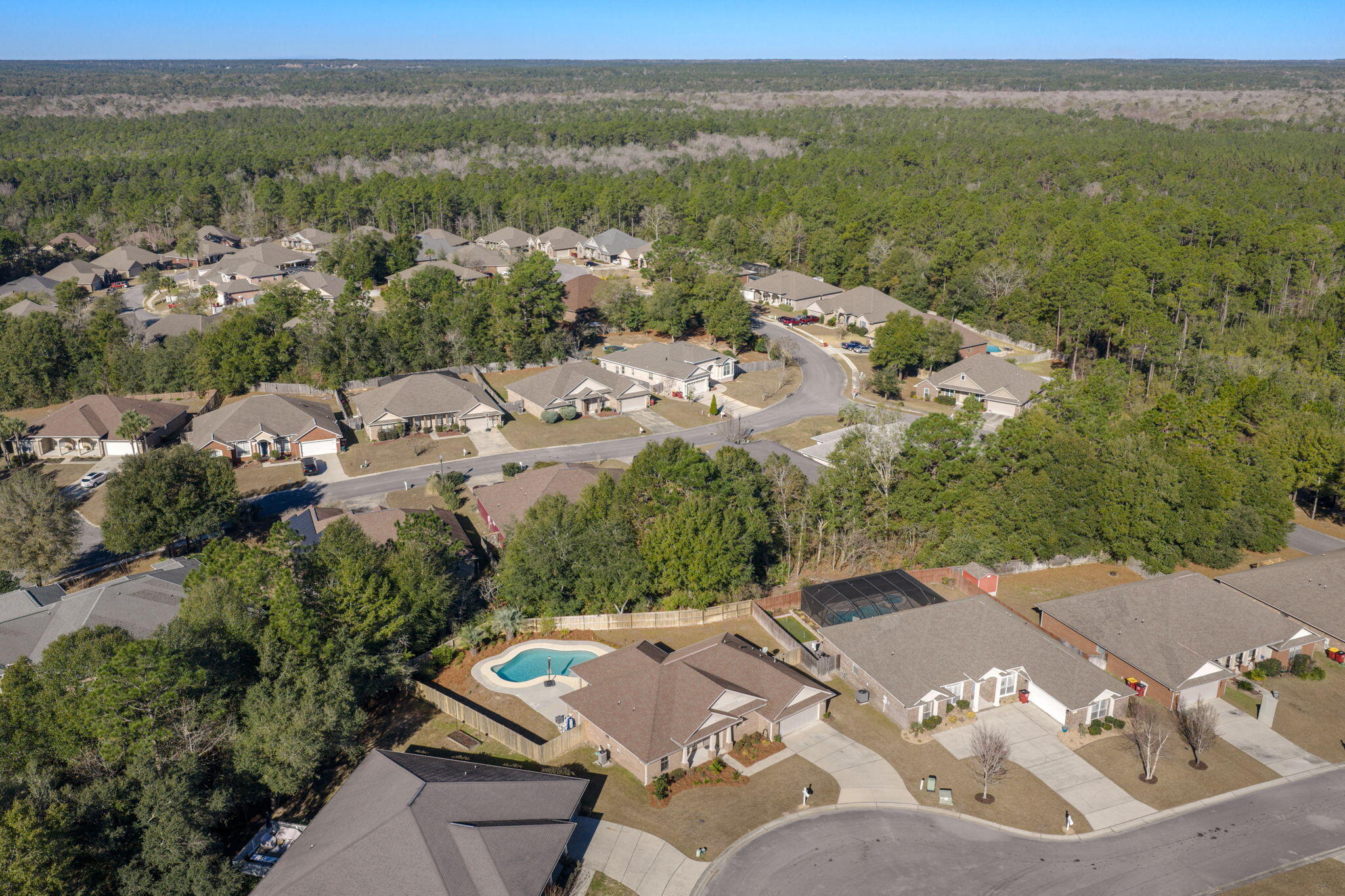 207 Pinque Coat Court Crestview, FL 32536 - Photo 42 of 47 Aerial View