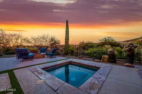 a view of lake and mountain