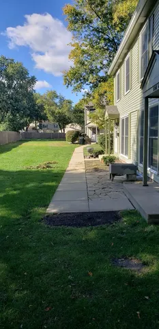 a view of outdoor space yard and green space