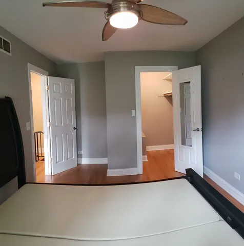 a view of a hallway with a elevator