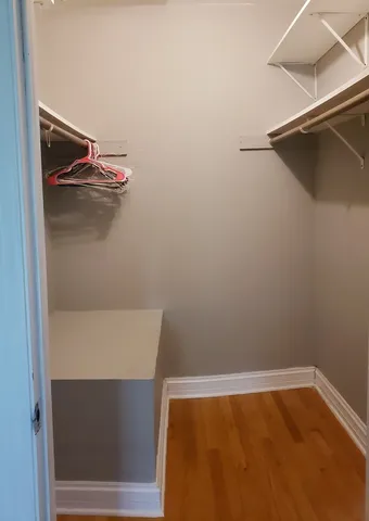 a view of walk in closet