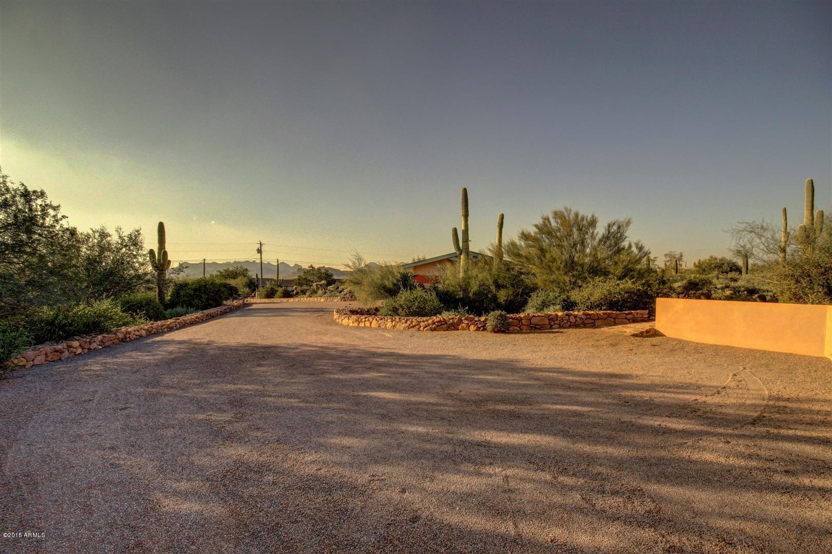 3075 North Prospectors Road Apache Junction, AZ 85119 - Photo 5 of 51 View from in front of Main Garage