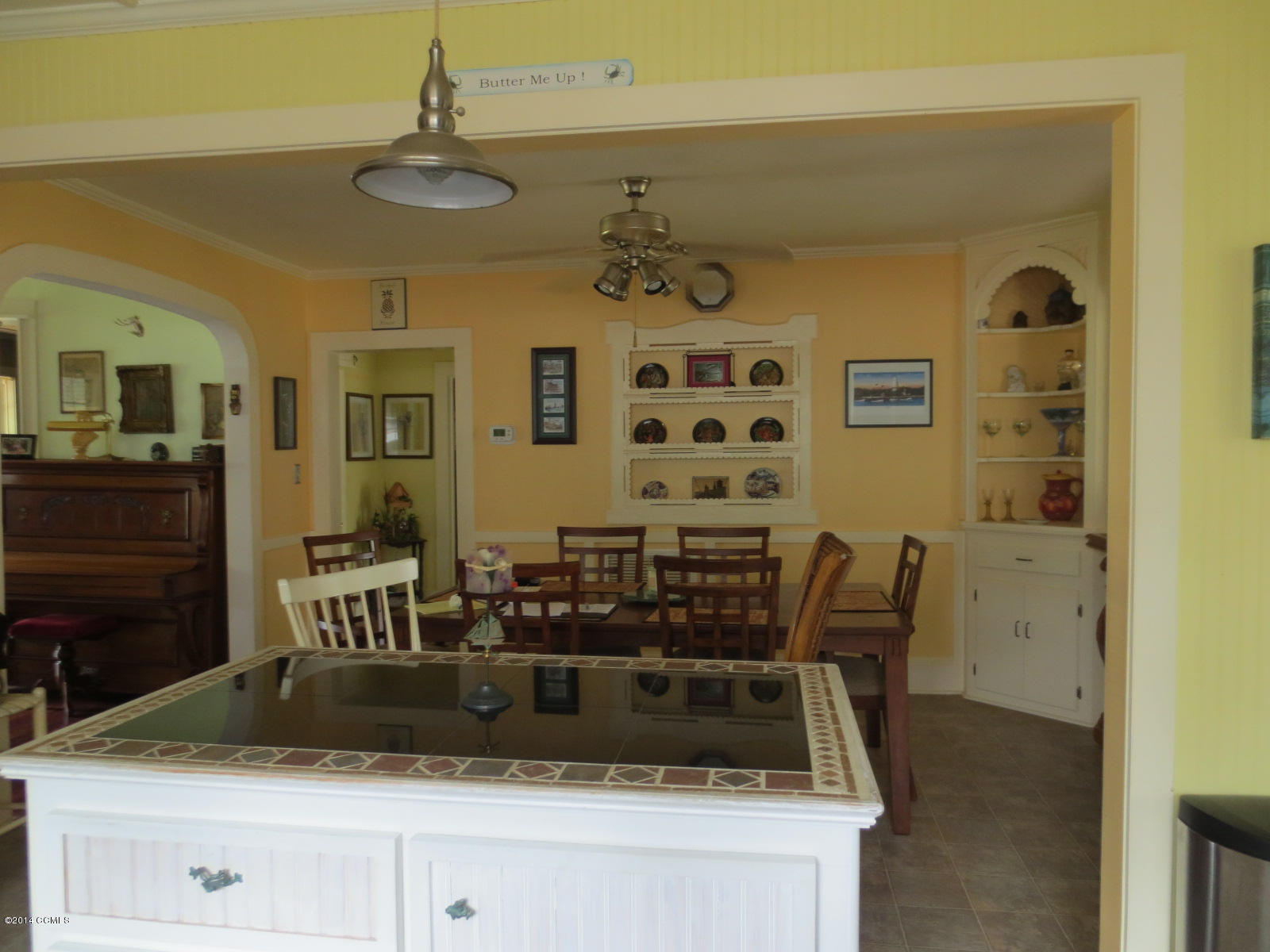 1009 Marshallberg Road Marshallberg, NC 28553 - Photo 11 of 48 kitchen to dining room