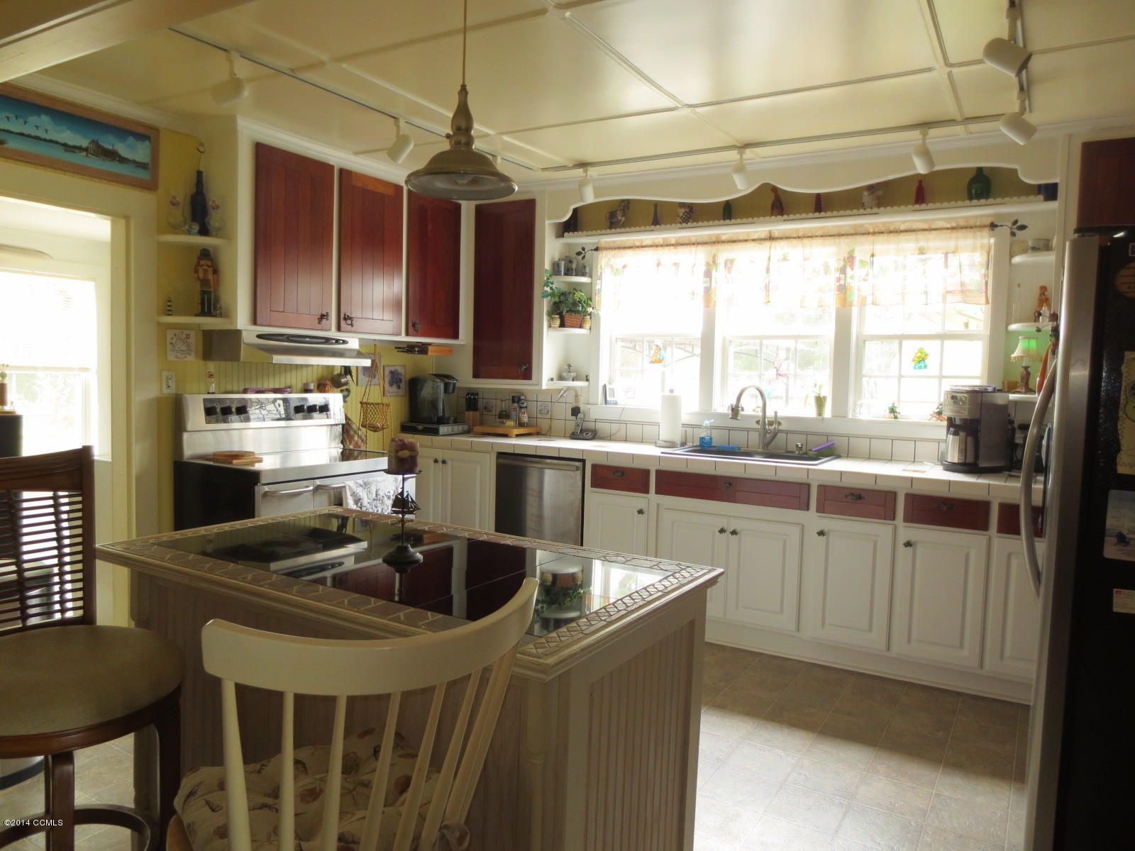 1009 Marshallberg Road Marshallberg, NC 28553 - Photo 10 of 48 kitchen island