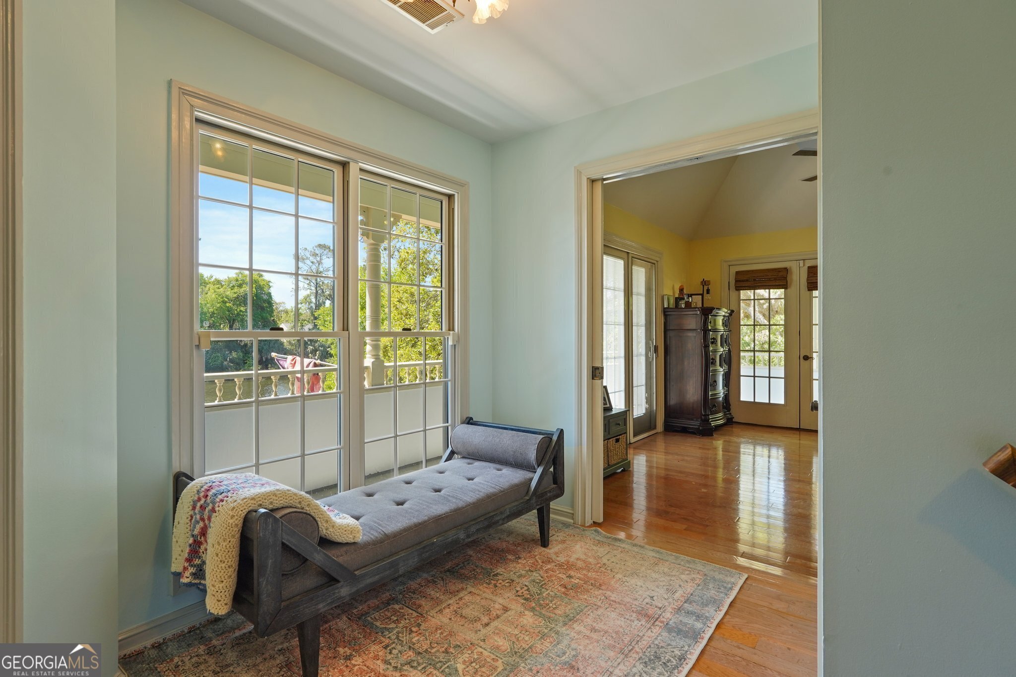 600 Shore Edge Trc St. Simons Island, GA 31522 - Photo 50 of 93 a living room with furniture and a gate