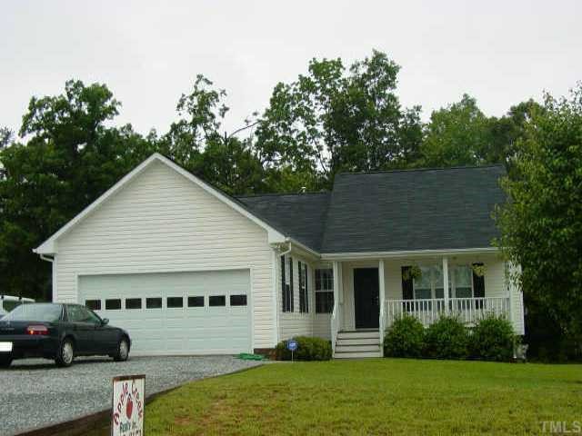 5550 Fieldview Road Mebane, NC 27302 - Photo 1 of 1 Front view of home. The pond is located on the far right side of the property.
