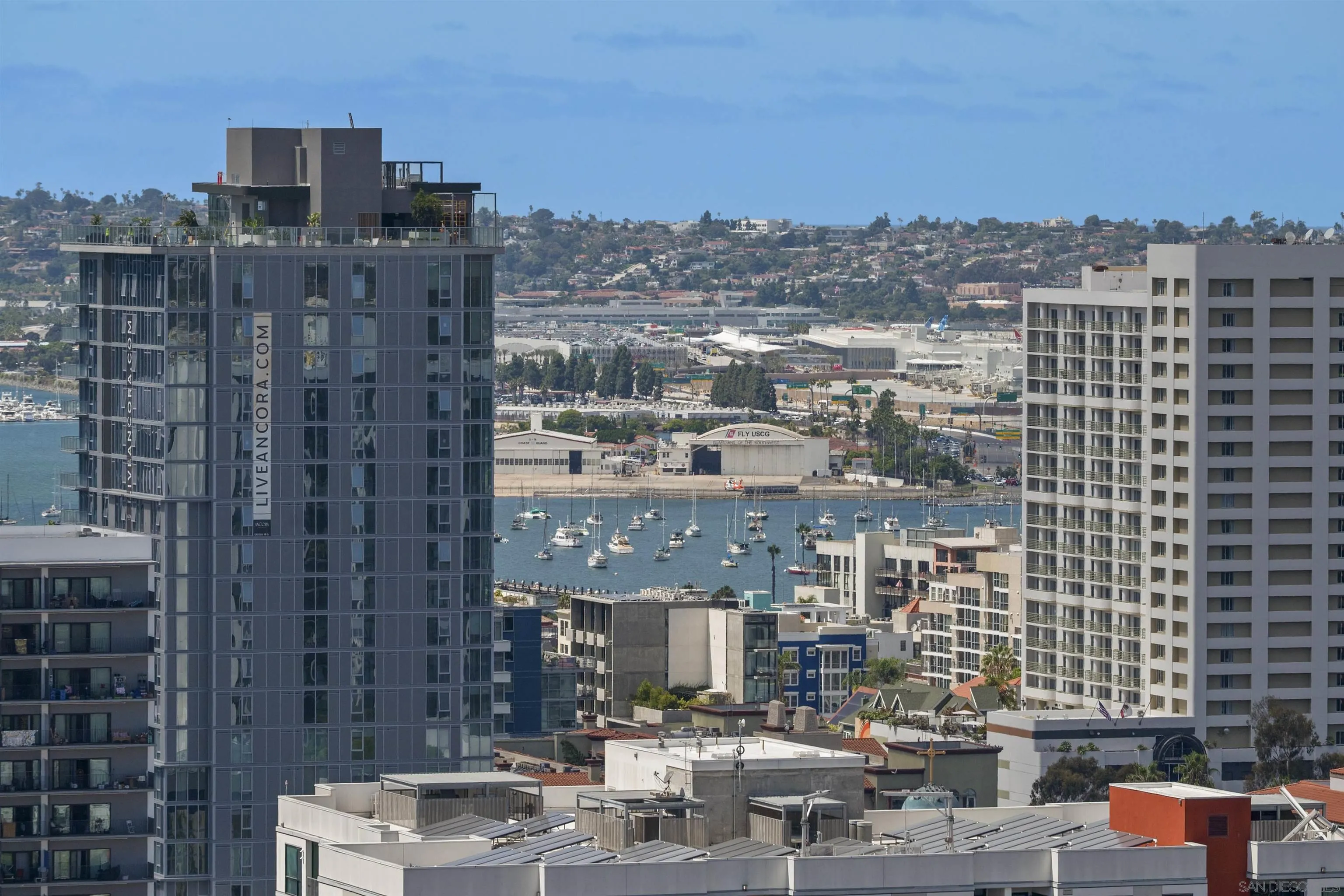 801 Ash Street, Unit 1701 San Diego, CA 92101 - Photo 15 of 44 a view of city with tall buildings