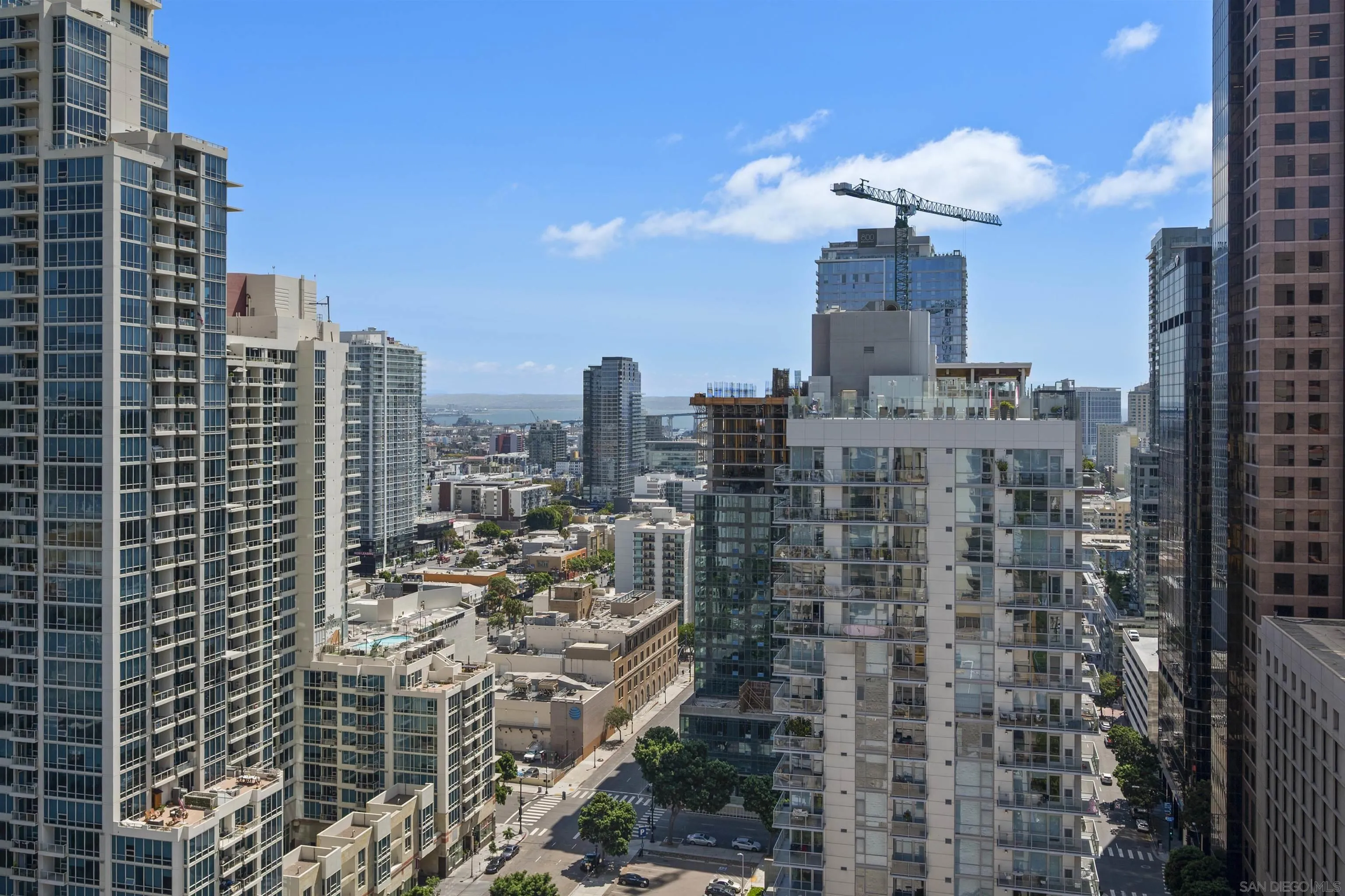 801 Ash Street, Unit 1701 San Diego, CA 92101 - Photo 18 of 44 a city view with tall buildings
